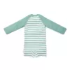 Little Dutch Plavky dlouhý rukáv Stripes Surf Blue vel. 86/92