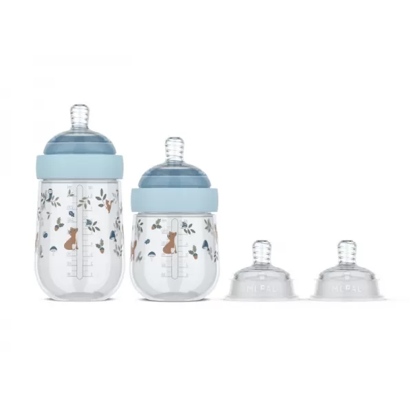 Little Dutch Kojenecké láhve 165 ml + 240 ml + 2 savičky