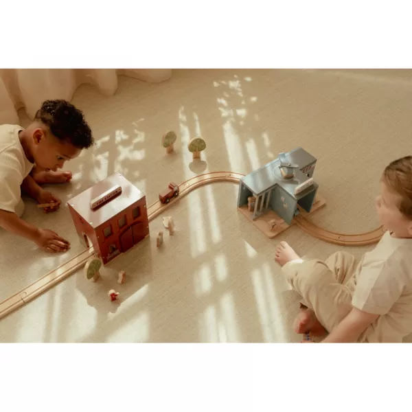 Little Dutch Hasičská stanice dřevěná