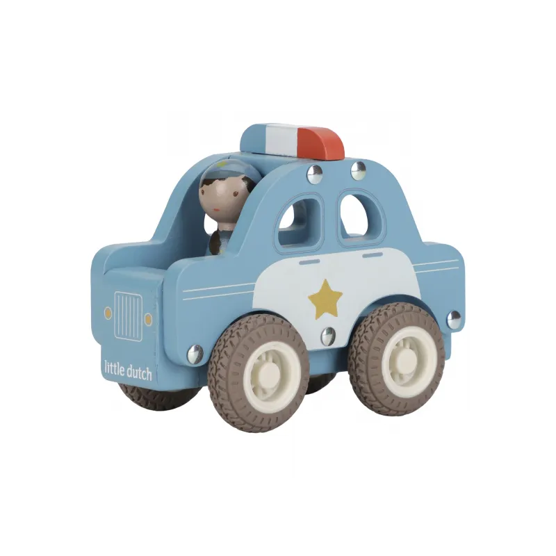 Little Dutch Policejní auto dřevěné