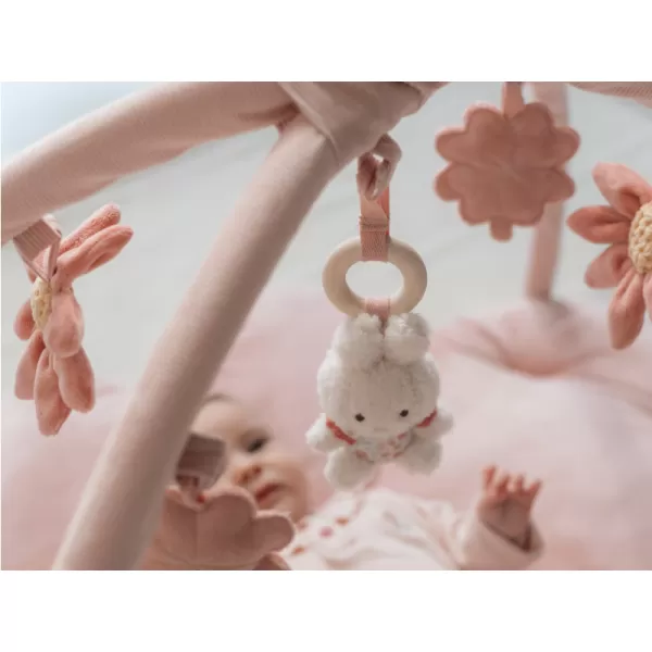 Little Dutch Hrací deka s hrazdou králíček Miffy Lucky Blossom