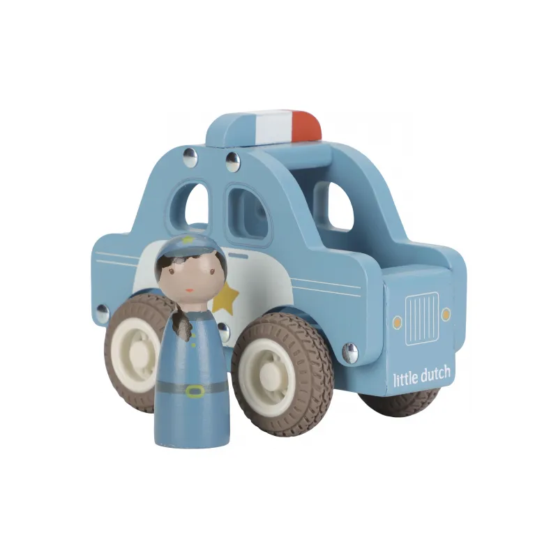 Little Dutch Policejní auto dřevěné