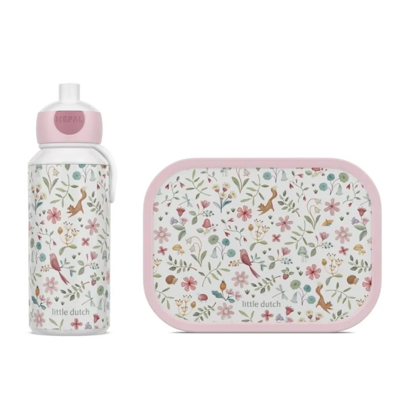 Little Dutch Svačinový set (láhev 400ml+box)