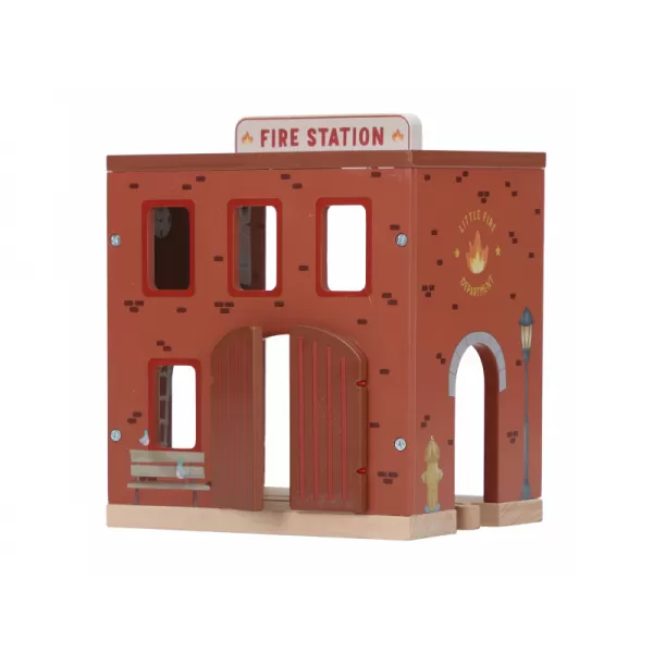 Little Dutch Hasičská stanice dřevěná