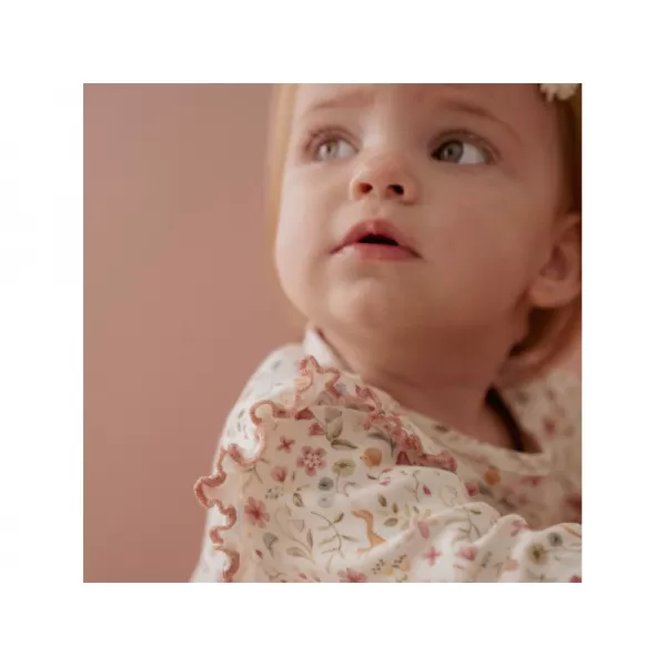 Little Dutch Šaty dlouhý rukáv Fairy Garden vel. 74