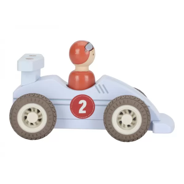 Little Dutch Závodní autíčka na setrvačník dřevěná