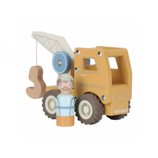 Little Dutch Autojeřáb dřevěný