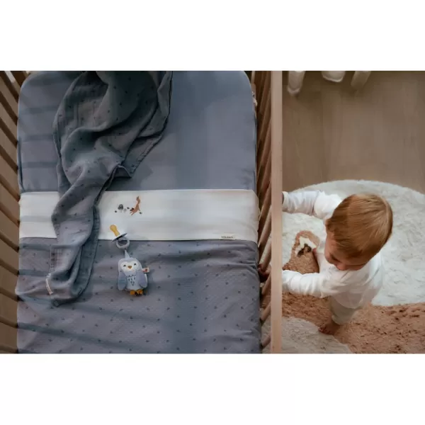 Little Dutch Plena zavinovací 120x120 cm s potiskem Pure