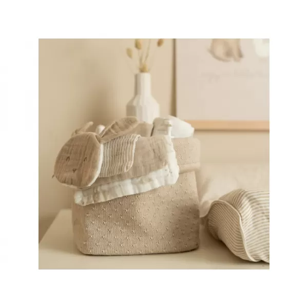 Little Dutch Košík pletený malý Pure