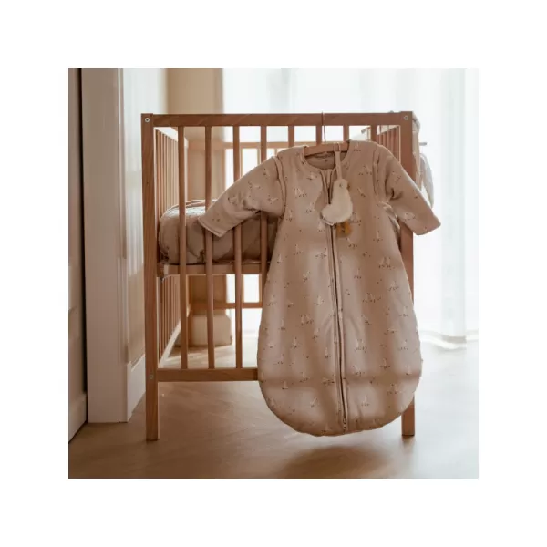 Little Dutch Spací pytel s oddělitelnými rukávy 90 cm Newborn Naturals