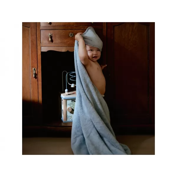 Little Dutch Osuška s kapucí 100x100 cm Pure