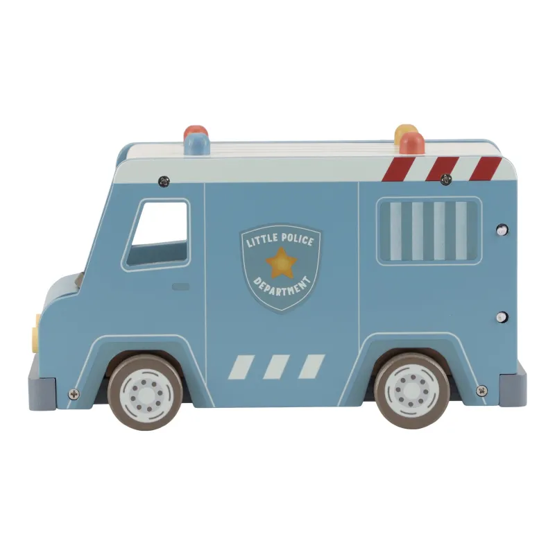 Little Dutch Policejní dodávka dřevěná