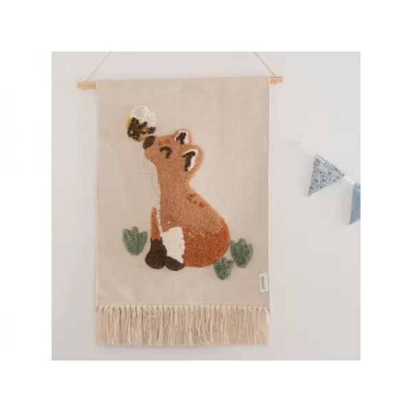 Little Dutch Závěsný koberec na stěnu liška Forest Friends