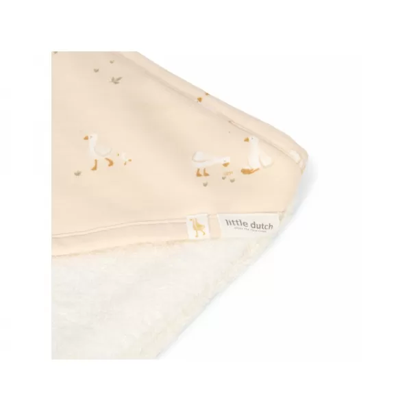 Little Dutch Osuška s kapucí 75x75 cm Newborn Naturals