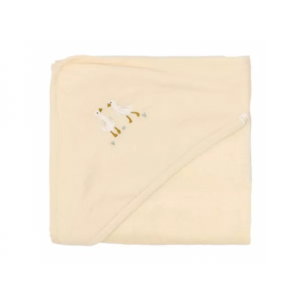 Little Dutch Dárková sada s osuškou Husa Newborn Naturals