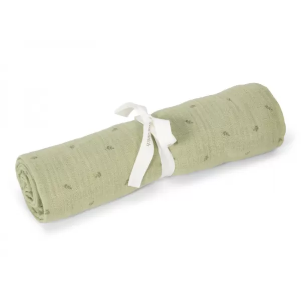 Little Dutch Plena zavinovací 120x120 cm s potiskem Pure