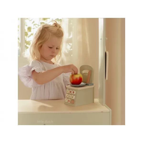 Little Dutch Kuchyňská váha dřevěná