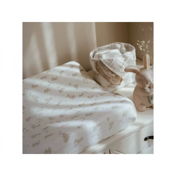 Little Dutch Potah na přebalovací podložku Baby Bunny