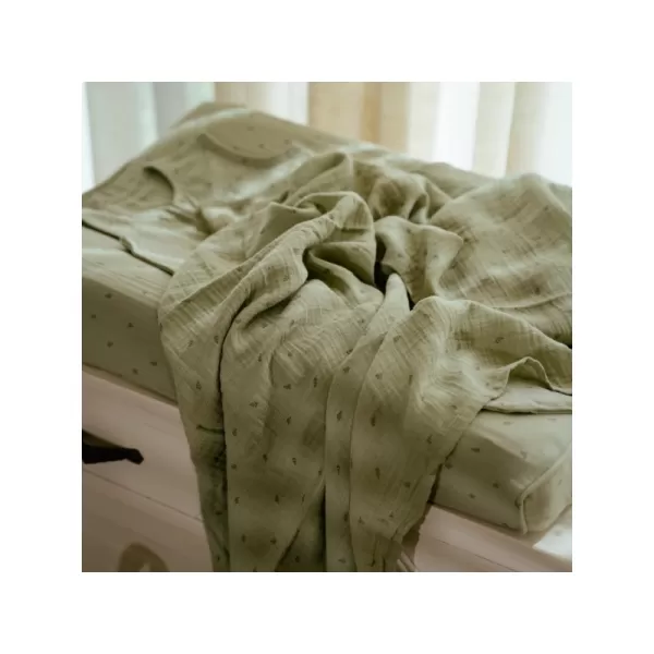 Little Dutch Plena zavinovací 120x120 cm s potiskem Pure