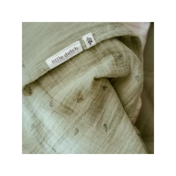 Little Dutch Plena zavinovací 120x120 cm s potiskem Pure