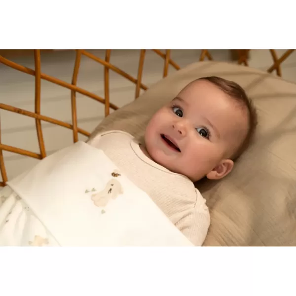 Little Dutch Prostěradlo napínací 40x80 cm Pure