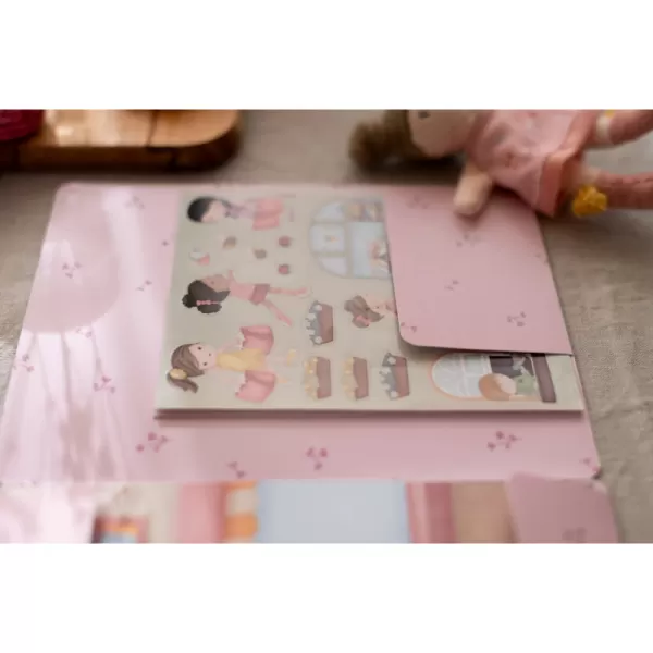 Little Dutch Knížka se samolepkami Nakupování Rosa