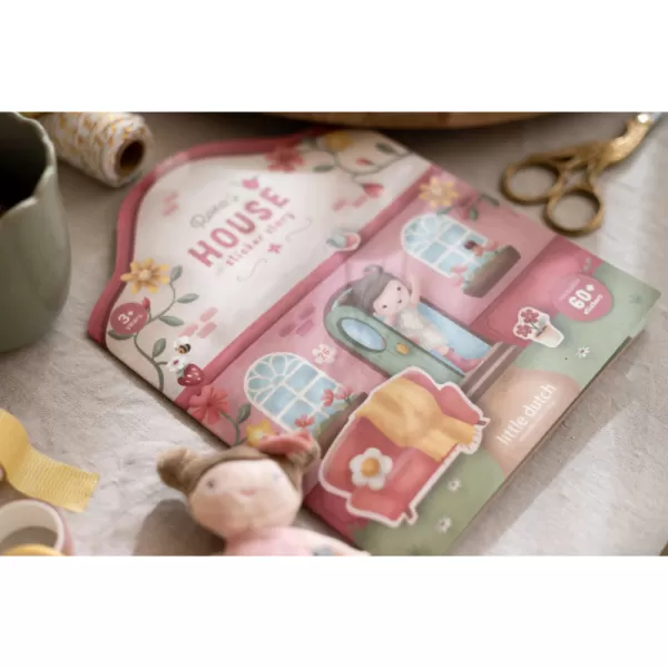 Little Dutch Knížka se samolepkami Dům Rosa