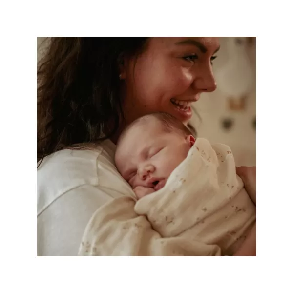 Little Dutch Plena zavinovací 120x120 cm Newborn Naturals