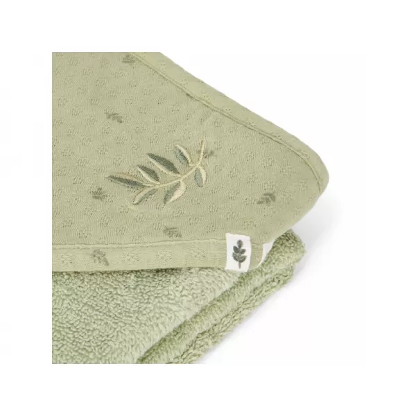 Little Dutch Osuška s kapucí 100x100 cm Pure