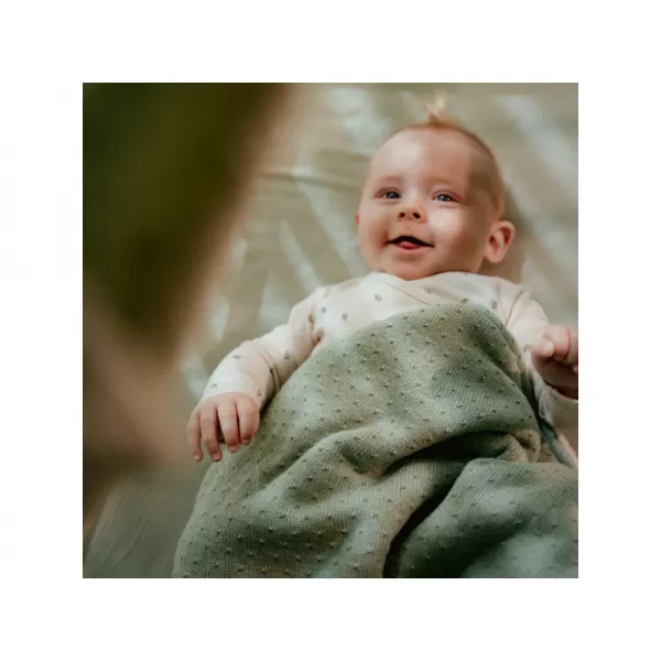 Little Dutch Deka pletená / fleece 70x100 cm Pure