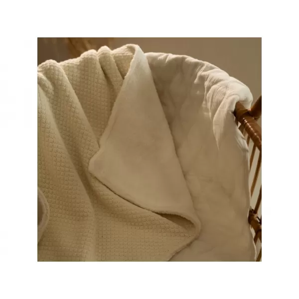 Little Dutch Deka pletená / fleece 70x100 cm Pure