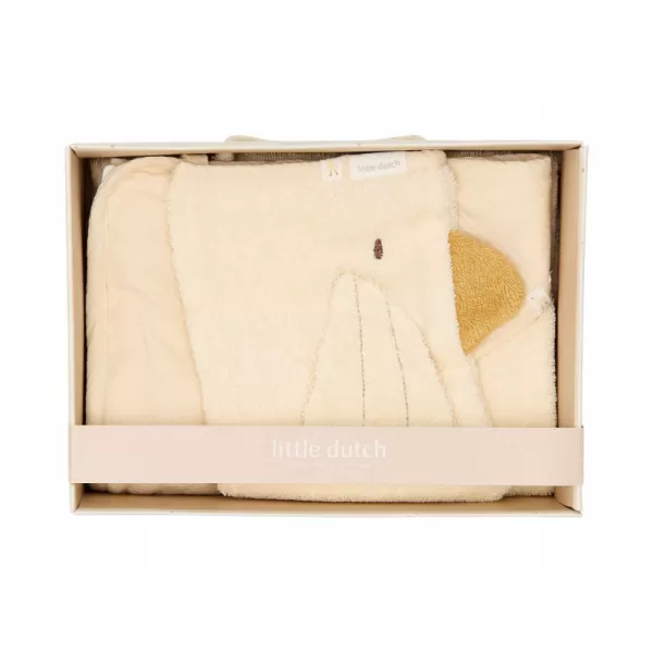 Little Dutch Dárková sada s osuškou Husa Newborn Naturals