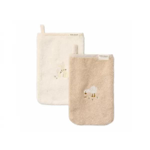 Little Dutch Žínky s výšivkou 2 ks