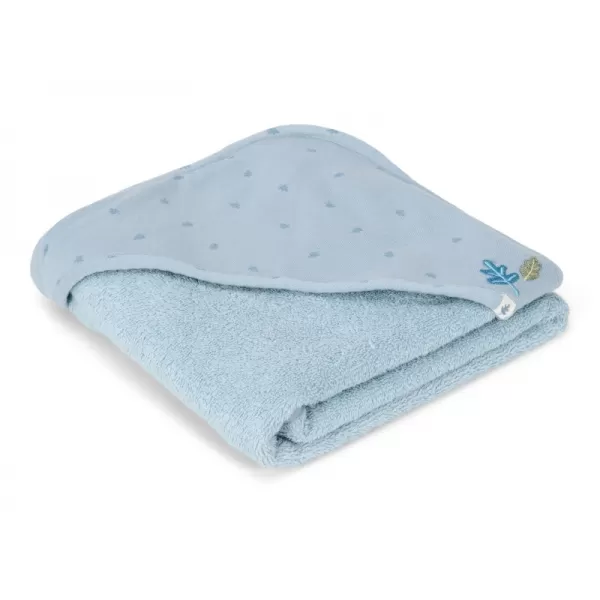 Little Dutch Osuška s kapucí 100x100 cm Pure