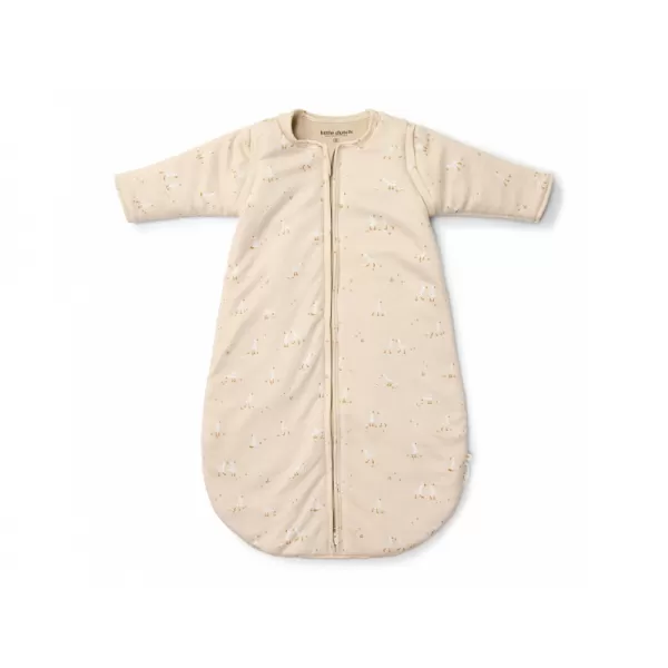 Little Dutch Spací pytel s oddělitelnými rukávy 90 cm Newborn Naturals