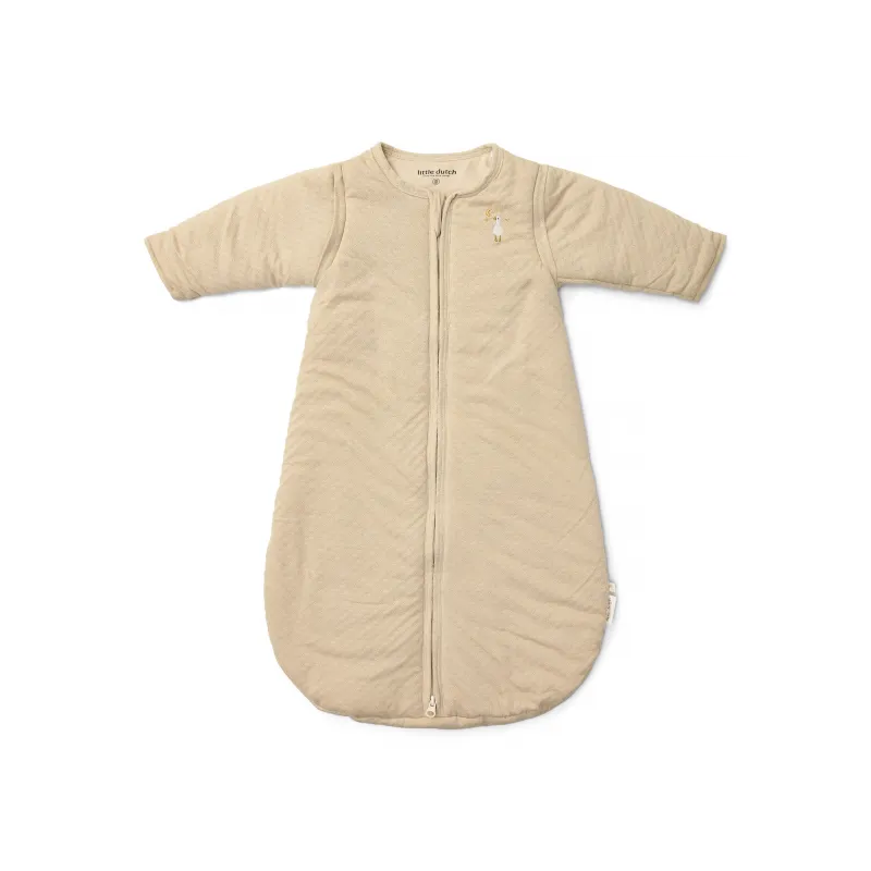 Little Dutch Spací pytel s oddělitelnými rukávy 90 cm Newborn Naturals