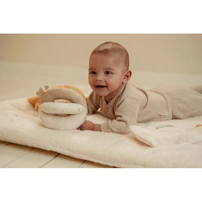 Little Dutch Míček textilní Newborn Naturals