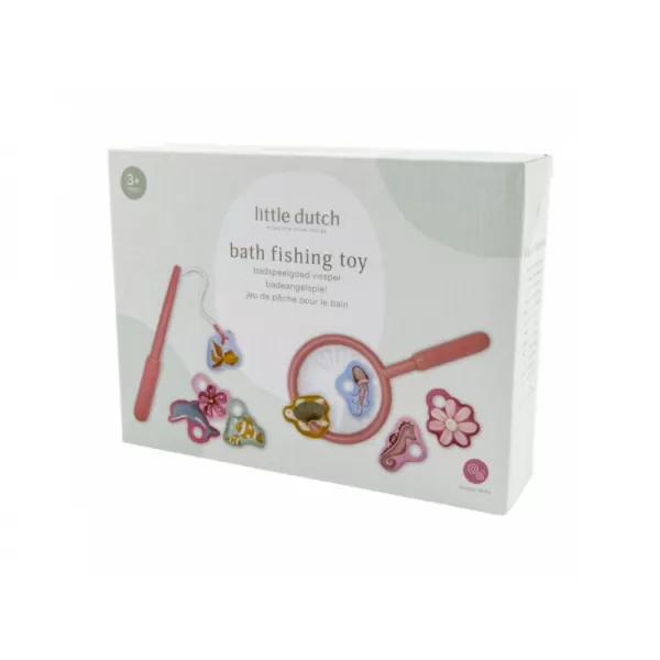 Little Dutch Rybářská sada do koupele růžová