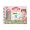Little Dutch Omalovánky s pastelkami Zahrada Rosa
