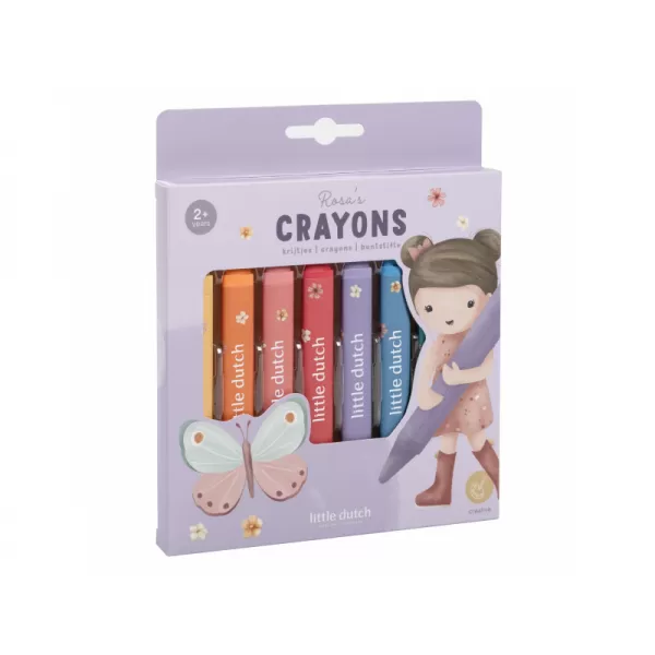 Little Dutch Voskovky 8 ks Rosa