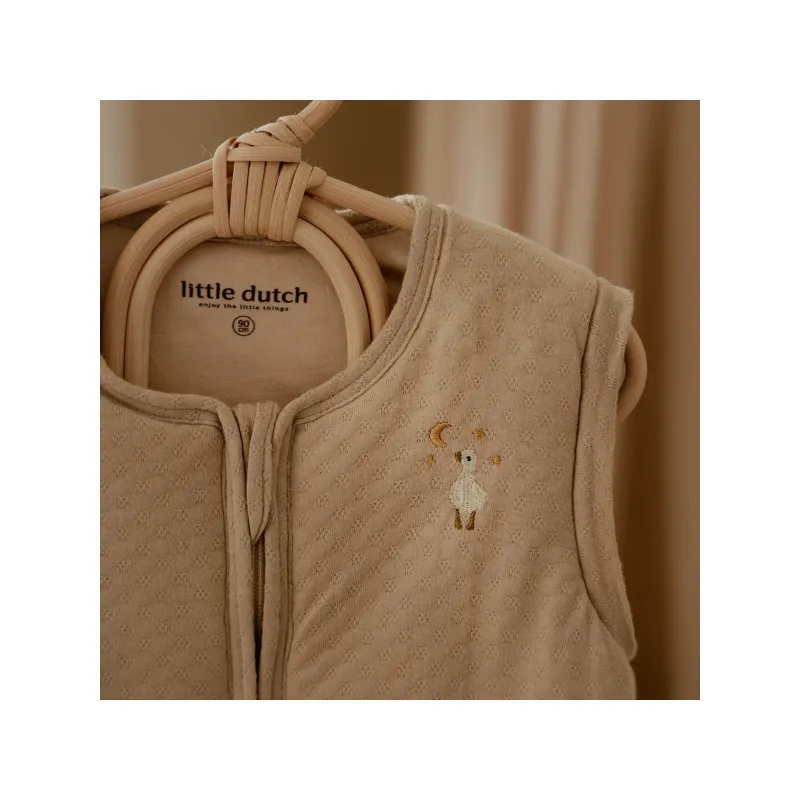 Little Dutch Spací pytel s oddělitelnými rukávy 70 cm Newborn Naturals