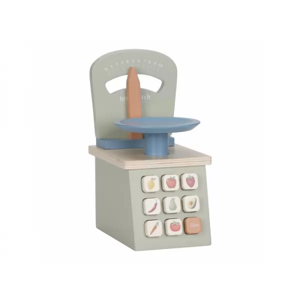 Little Dutch Kuchyňská váha dřevěná