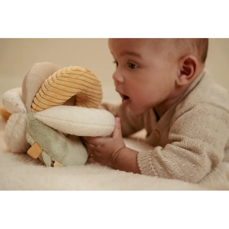 Little Dutch Míček textilní Newborn Naturals