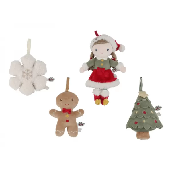 Little Dutch Vánoční ozdoby plyšové Rosa