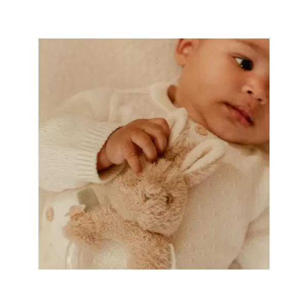 Little Dutch Chrastítko s korálky králíček Newborn Naturals