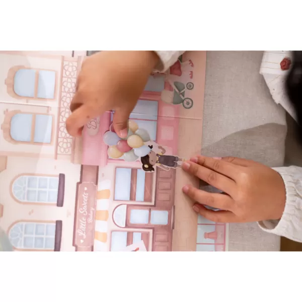 Little Dutch Knížka se samolepkami Nakupování Rosa