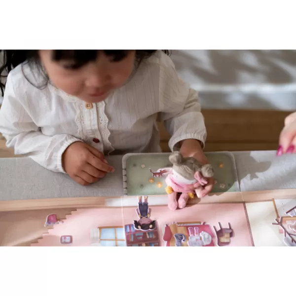 Little Dutch Knížka se samolepkami Dům Rosa