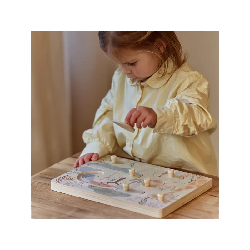 Little Dutch Vkládací puzzle se zvukem