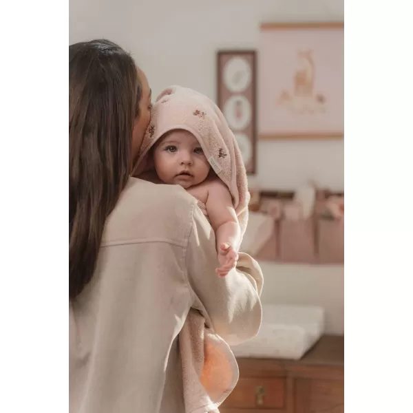 Little Dutch Osuška s kapucí 75x75 cm Fairy Blossom