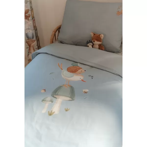 Little Dutch Povlečení 140x100 a 40x60 cm Forest Friends